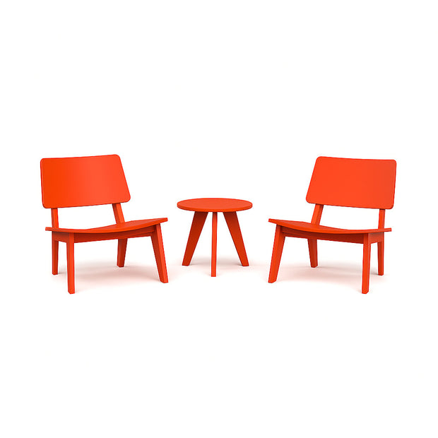 Lago Lounge Chair and Satellite End Table Bundle