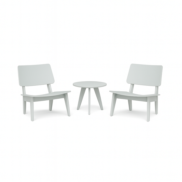 Lago Lounge Chair and Satellite End Table Bundle