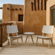 Lago Lounge Chair and Satellite End Table Bundle