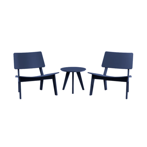 Lago Lounge Chair and Satellite End Table Bundle
