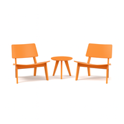 Lago Lounge Chair and Satellite End Table Bundle