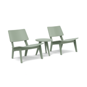 Lago Lounge Chair and Satellite End Table Bundle
