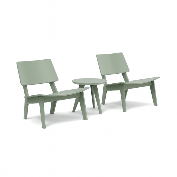 Lago Lounge Chair and Satellite End Table Bundle