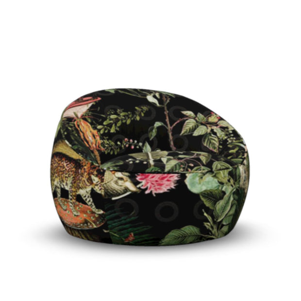 Hana Swivel Armchair - Molecule Design-Online 
