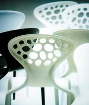 Supernatural Chair Perforated Back - Set of 4 - Molecule Design-Online 