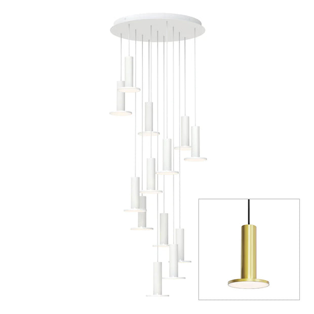 Cielo Plus Chandelier 13 - Molecule Design-Online 