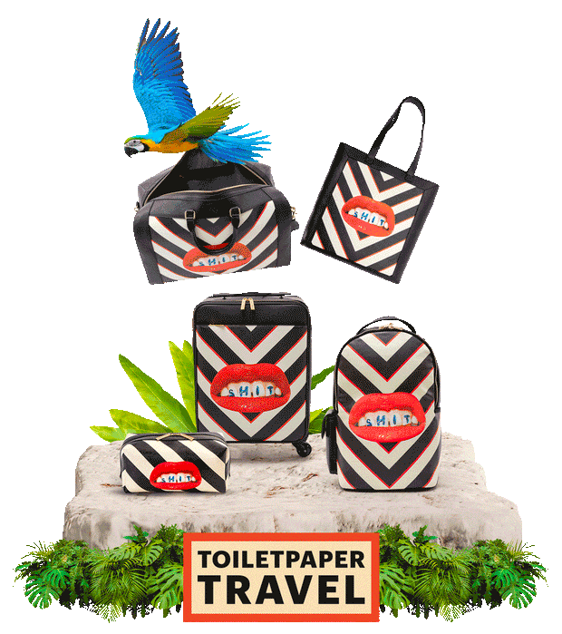 Toiletpaper - Travel Kit Travel Bag - Molecule Design-Online 