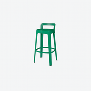 Ombra - Bar Stool w/Backrest