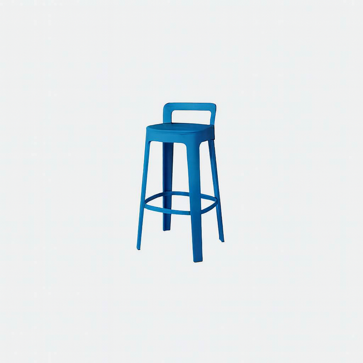 Ombra - Bar Stool w/Backrest