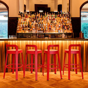 Ombra - Bar Stool w/Backrest