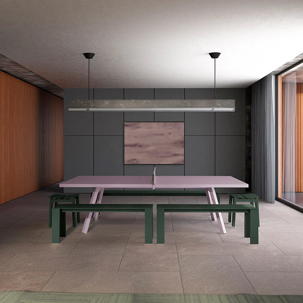 You and Me Monochrome - Standard Ping Pong Table