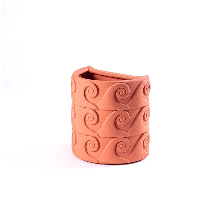 Magna Graecia Terracotta - Wall Vase - Molecule Design-Online 