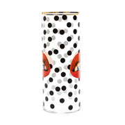 Toiletpaper - Cylindrical Glass Vase - Molecule Design-Online 