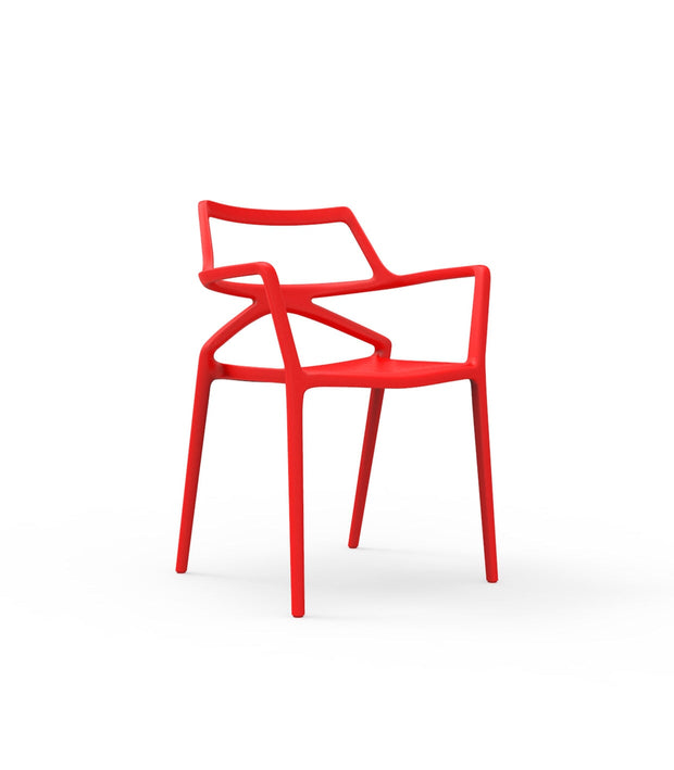 Delta Chair with Armrests - Set of 4 - Molecule Design-Online 