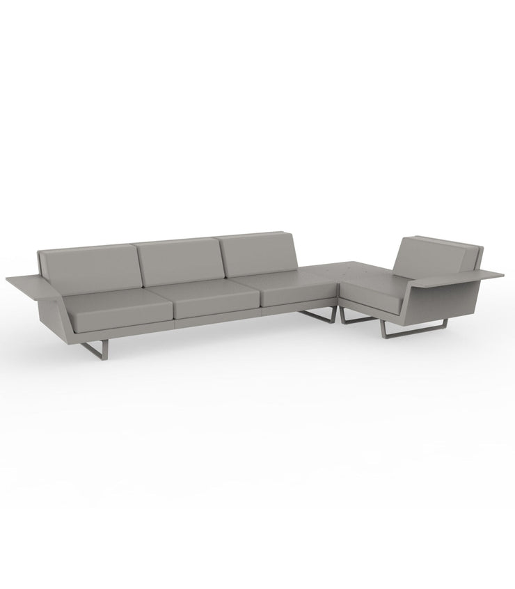 Delta Collection - Four Seat Corner Sofa - Molecule Design-Online 