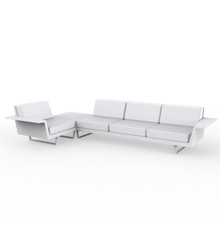 Delta Collection - Four Seat Corner Sofa - Molecule Design-Online 