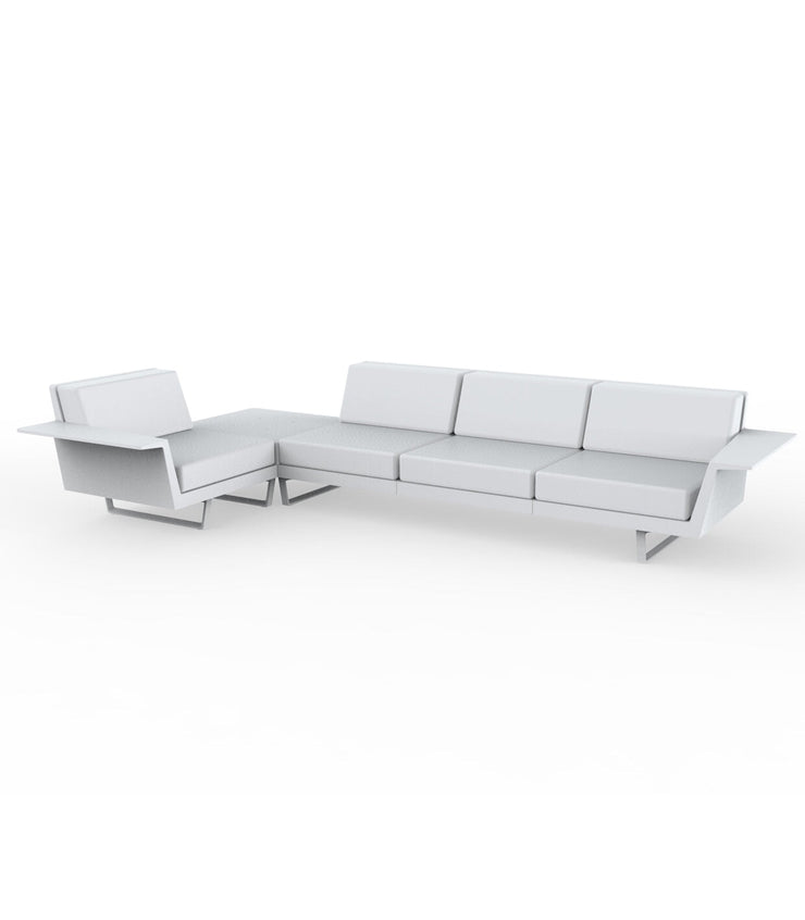 Delta Collection - Four Seat Corner Sofa - Molecule Design-Online 