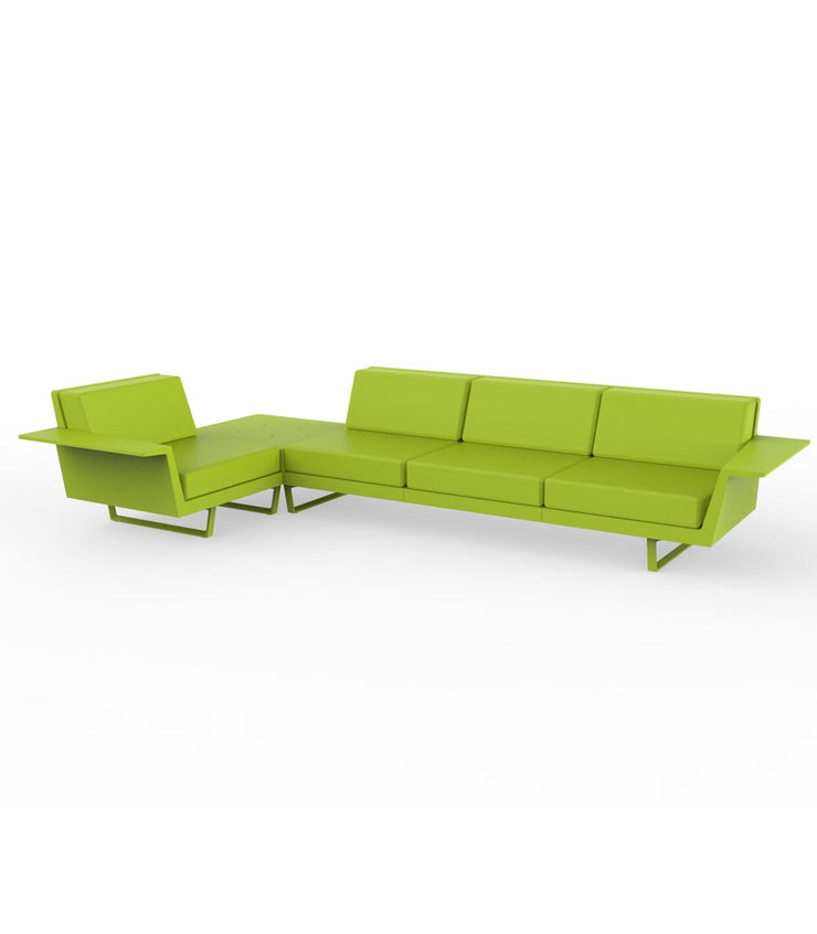 Delta Collection - Four Seat Corner Sofa - Molecule Design-Online 