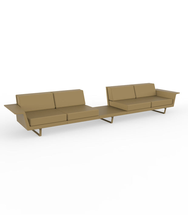 Delta Collection - Four Seat Sofa with Table