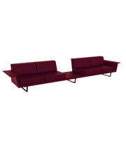 Delta Collection - Four Seat Sofa with Table