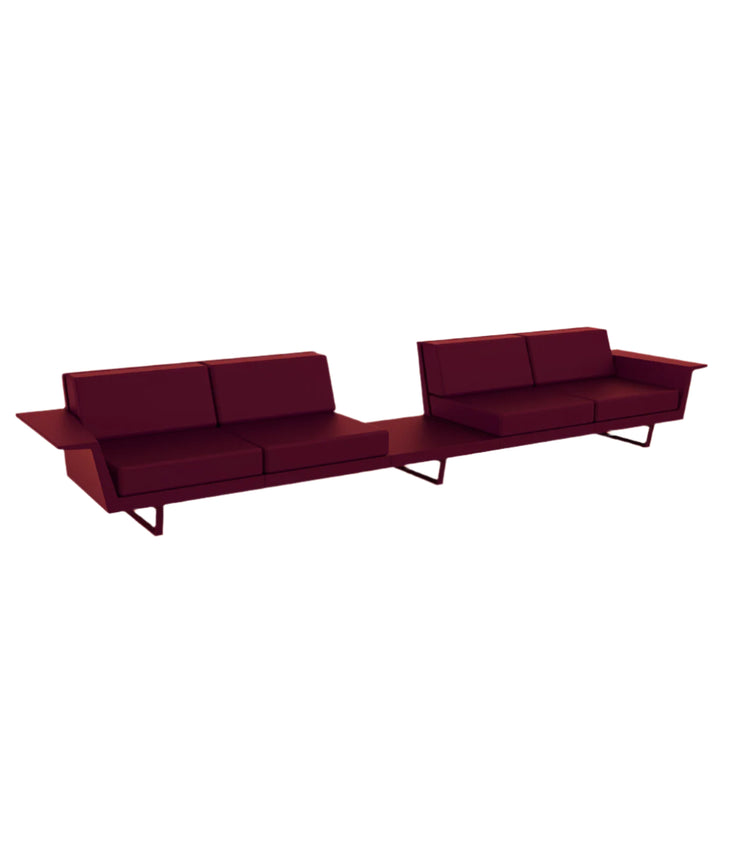 Delta Collection - Four Seat Sofa with Table