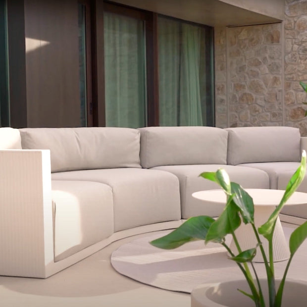 Gatsby Collection Modular Sofa - Round Corner 45