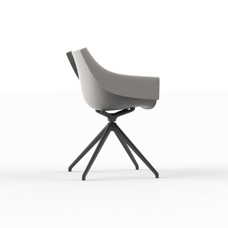 Manta Swivel Armchair - Set of Two