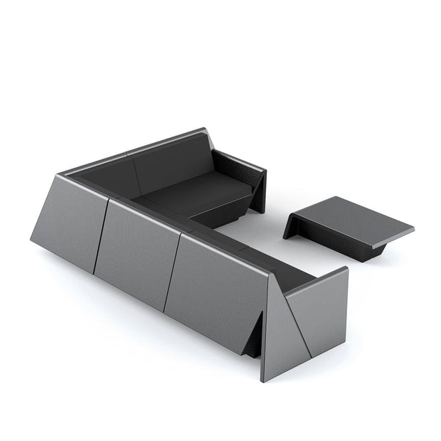Rest Sectional Sofa - Chaise Lounge/Ottoman - Molecule Design-Online 
