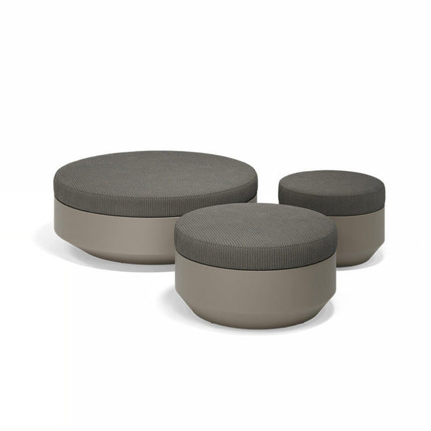 Vela Round Ottoman - Molecule Design-Online 