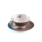 Hybrid Tea Cups with Saucer - Set of 2 - Molecule Design-Online 