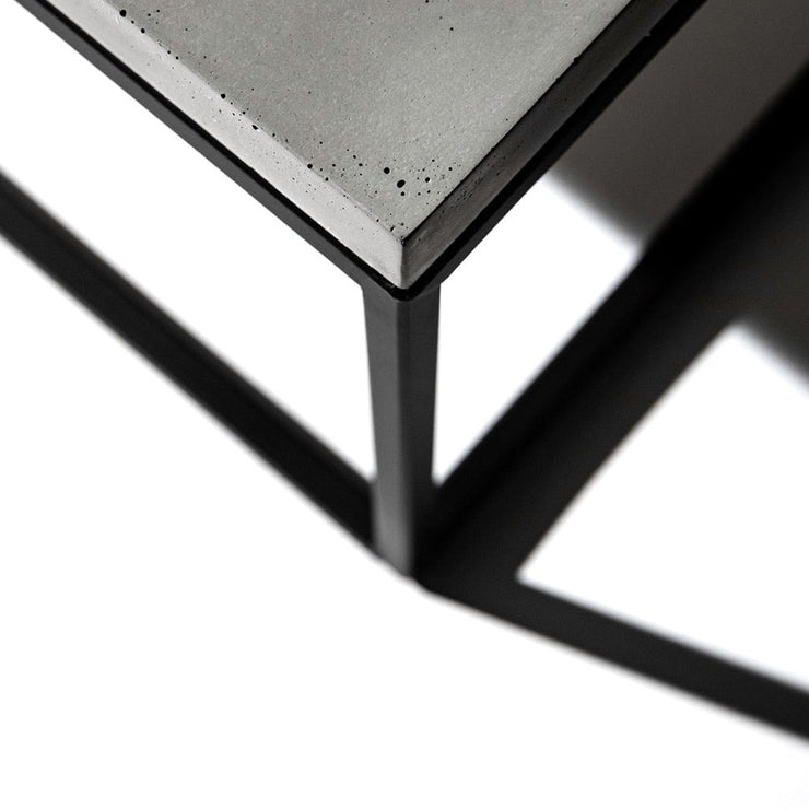 Perspective Square Coffee Table - Black Edition - Molecule Design-Online 