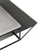 Perspective Square Coffee Table - Black Edition - Molecule Design-Online 