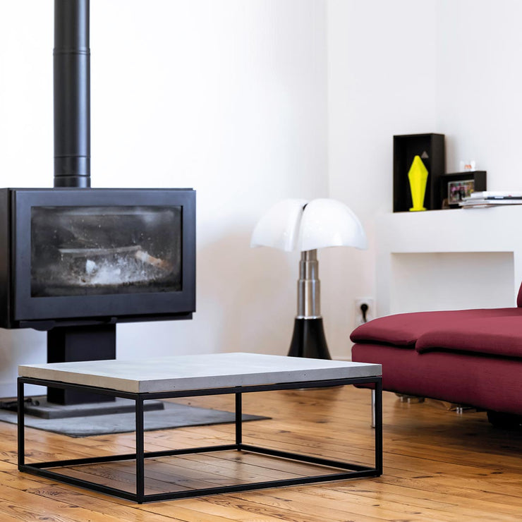 Perspective Square Coffee Table - Black Edition - Molecule Design-Online 