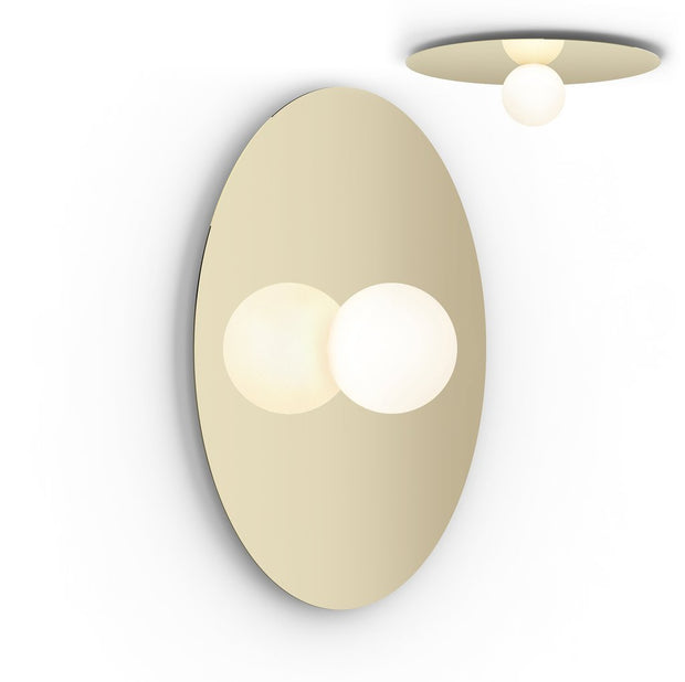 Bola Disc Flush Lamp (wall lamp) - Molecule Design-Online 