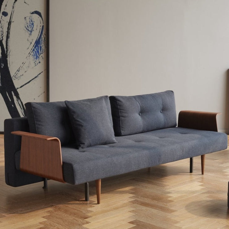 Recast Plus Sofa w/Walnut Arms - Molecule Design-Online 