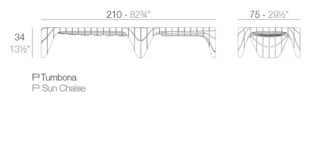 F3 Sun Chaise - Molecule Design-Online 