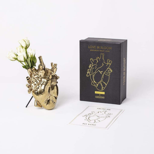 Love in Bloom - Gold Vase - Molecule Design-Online 