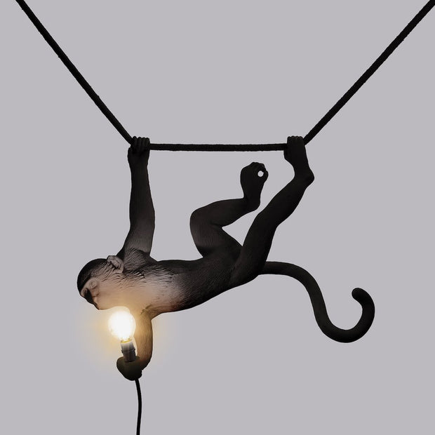 The Monkey Lamp Swing White - Molecule Design-Online 
