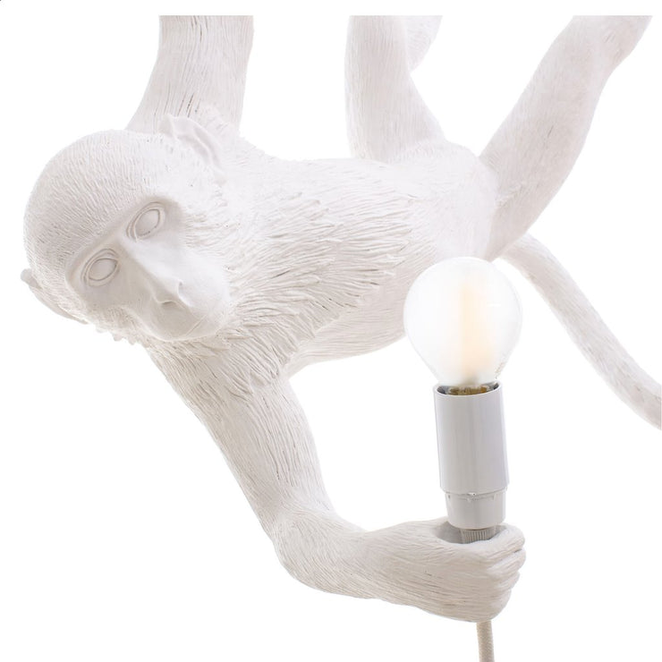 The Monkey Lamp Swing White - Molecule Design-Online 