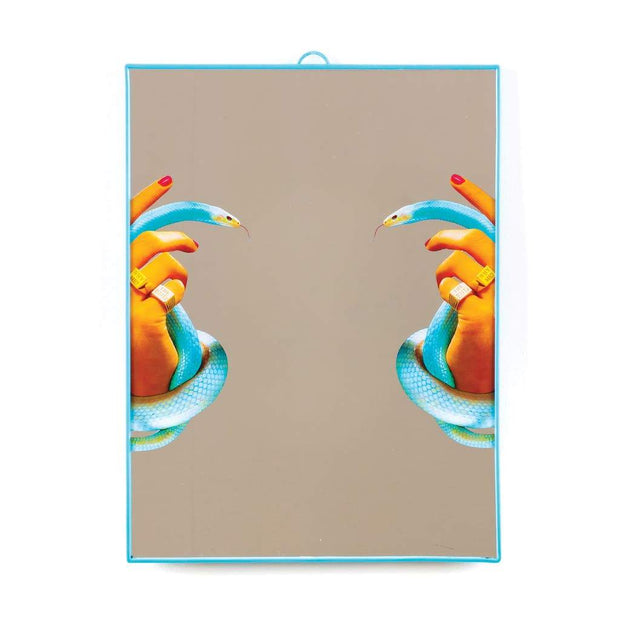 Toiletpaper - Big Mirror Plastic Frame - Molecule Design-Online 
