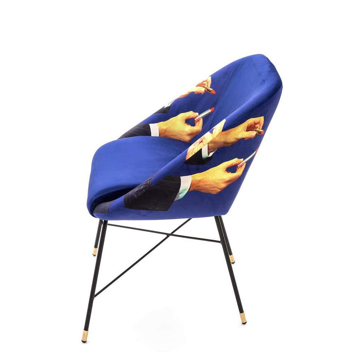 Toiletpaper - Lipstick Padded Chair - Molecule Design-Online 