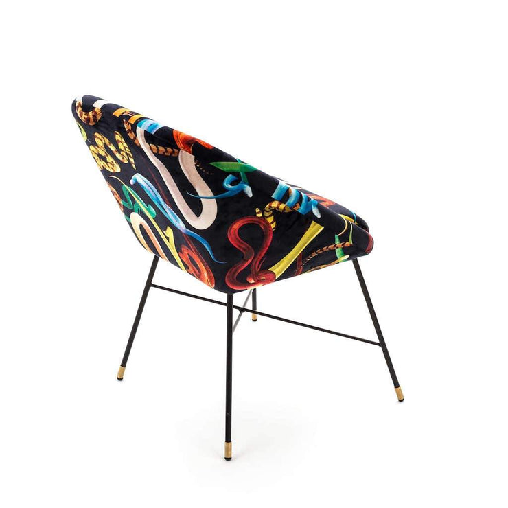 Toiletpaper - Snakes Padded Chair - Molecule Design-Online 