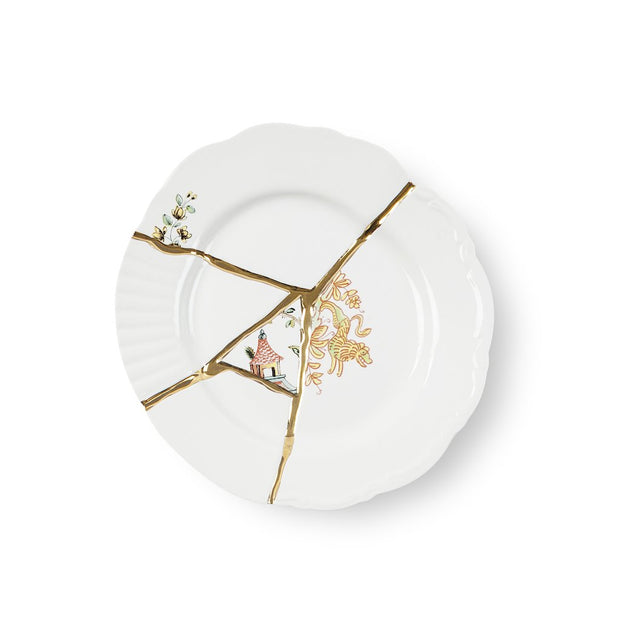 Kintsugi Dessert Plate - Molecule Design-Online 