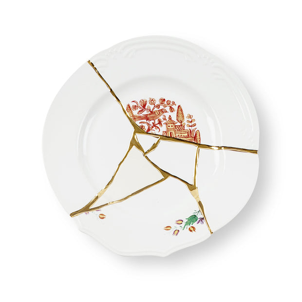 Kintsugi Dinner Plate - Molecule Design-Online 