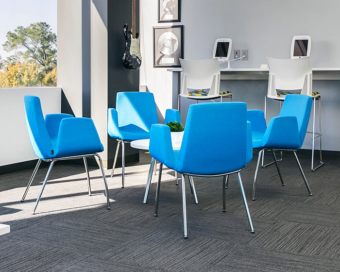 Jolly Lounge Chair - Four Leg Base - Molecule Design-Online 