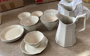 Gallery Pitchers & Cinq Bowls/Plates - Lot of 14 - Molecule Design-Online 