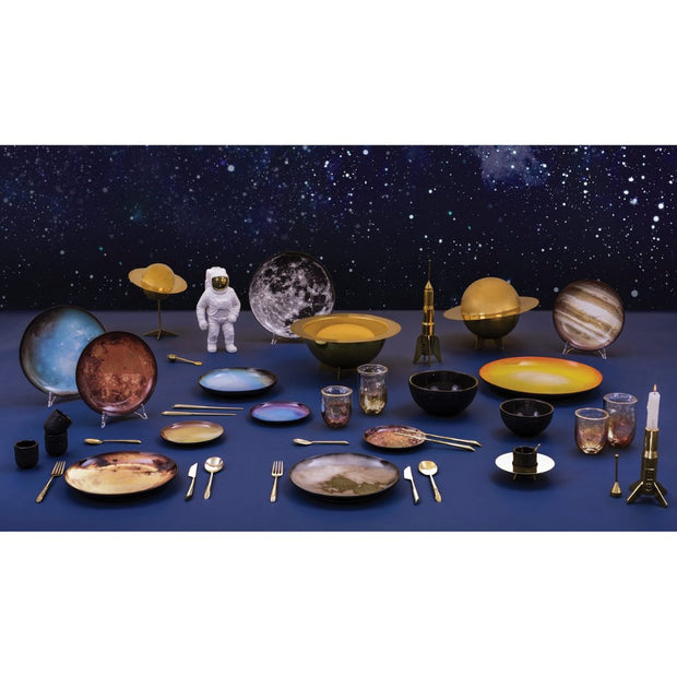 Cosmic Diner Titan Dinner Plate - Molecule Design-Online 