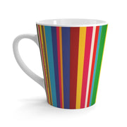 Happy Stripes Latte Mug - Molecule Design-Online 