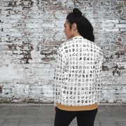 Icons Unisex Bomber Jacket - Molecule Design-Online 