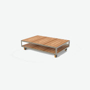 Vineyard Collection - Extra Large Coffee Table with Wheels - Molecule Design-Online 